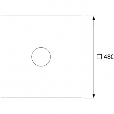 TECEdrainpoint S „Seal System“ sandarinimo tarpinė 2